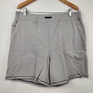 Lunya Lahgo Restore Short in Light Gray Size XL NWOT